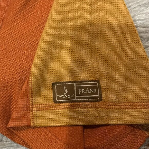 Prana vintage men’s yellow and orange tshirt size xl - Picture 4 of 4